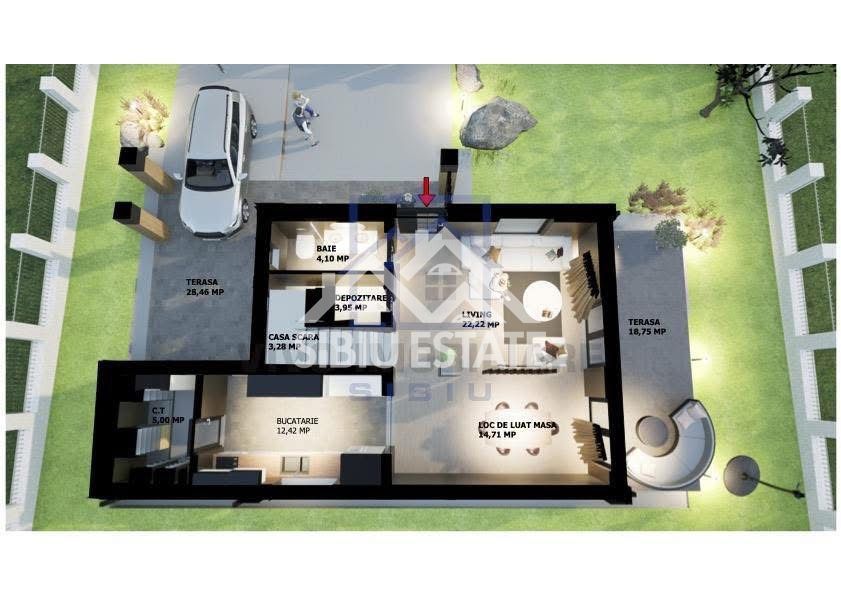 Casa individuala Calea Cisnadiei, Sibiu - Poză 3