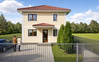 Casă nouă cu 4 camere, 120 mp utili, teren 290 mp, Șelimbăr - Poză 2