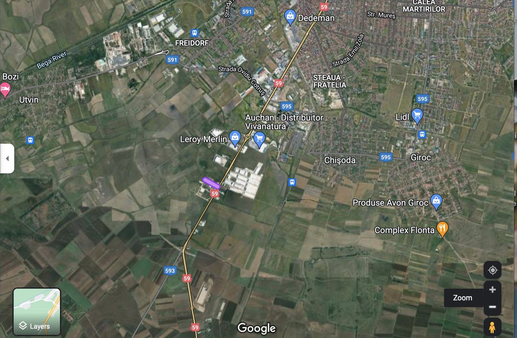 Teren INDUSTRIAL  cu PUZ zona Calea Sagului - Poză 1
