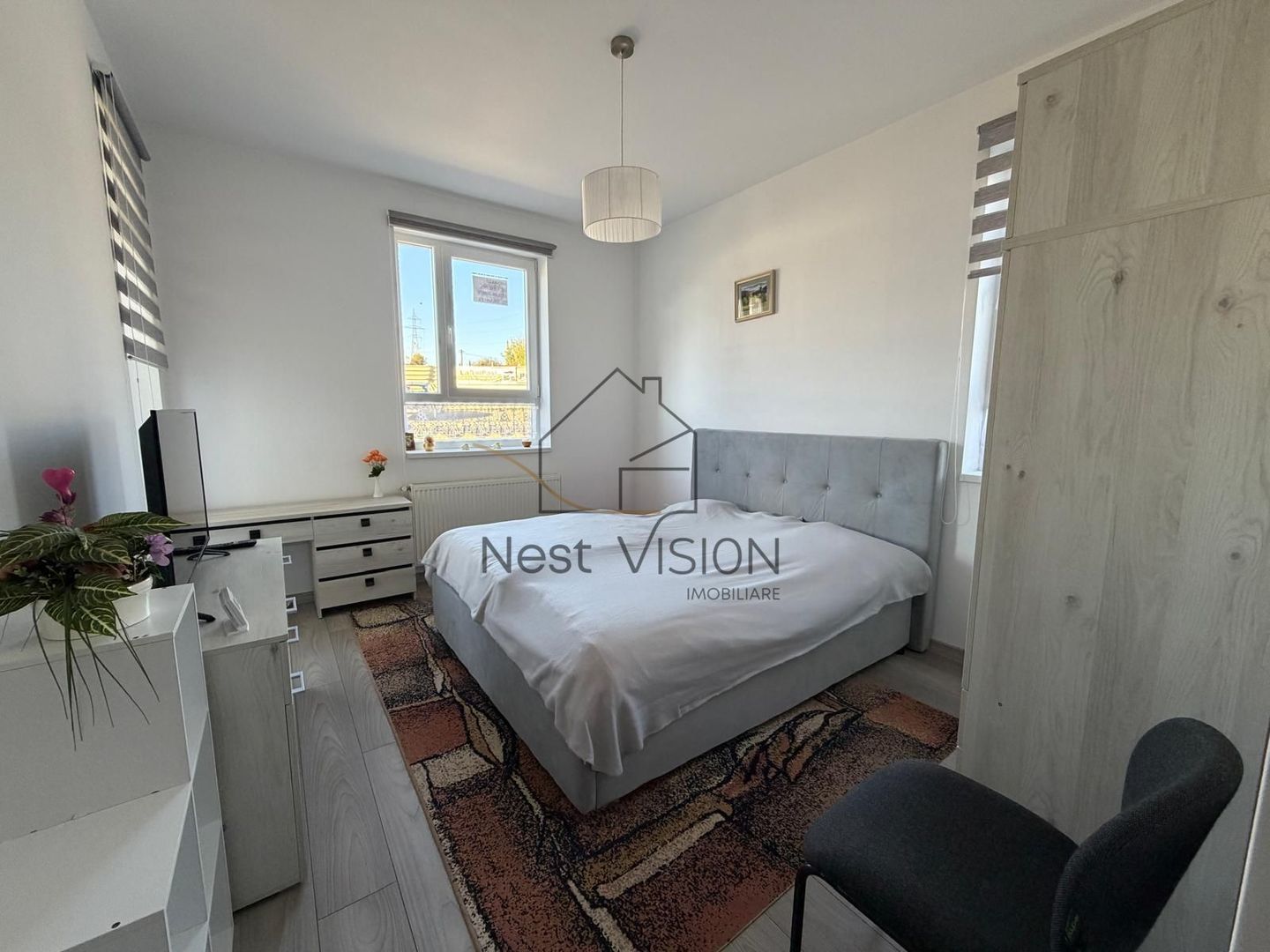 Apartament 1 camera | mobilat si utilat | grădina 56 mp | Turnișor | - Poză 3