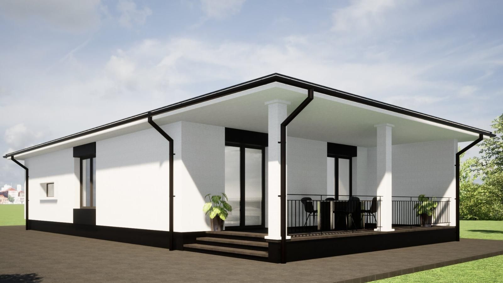 Casă moderna , 4 camere, teren484mp, zona Dealul Furcilor - Poză 3