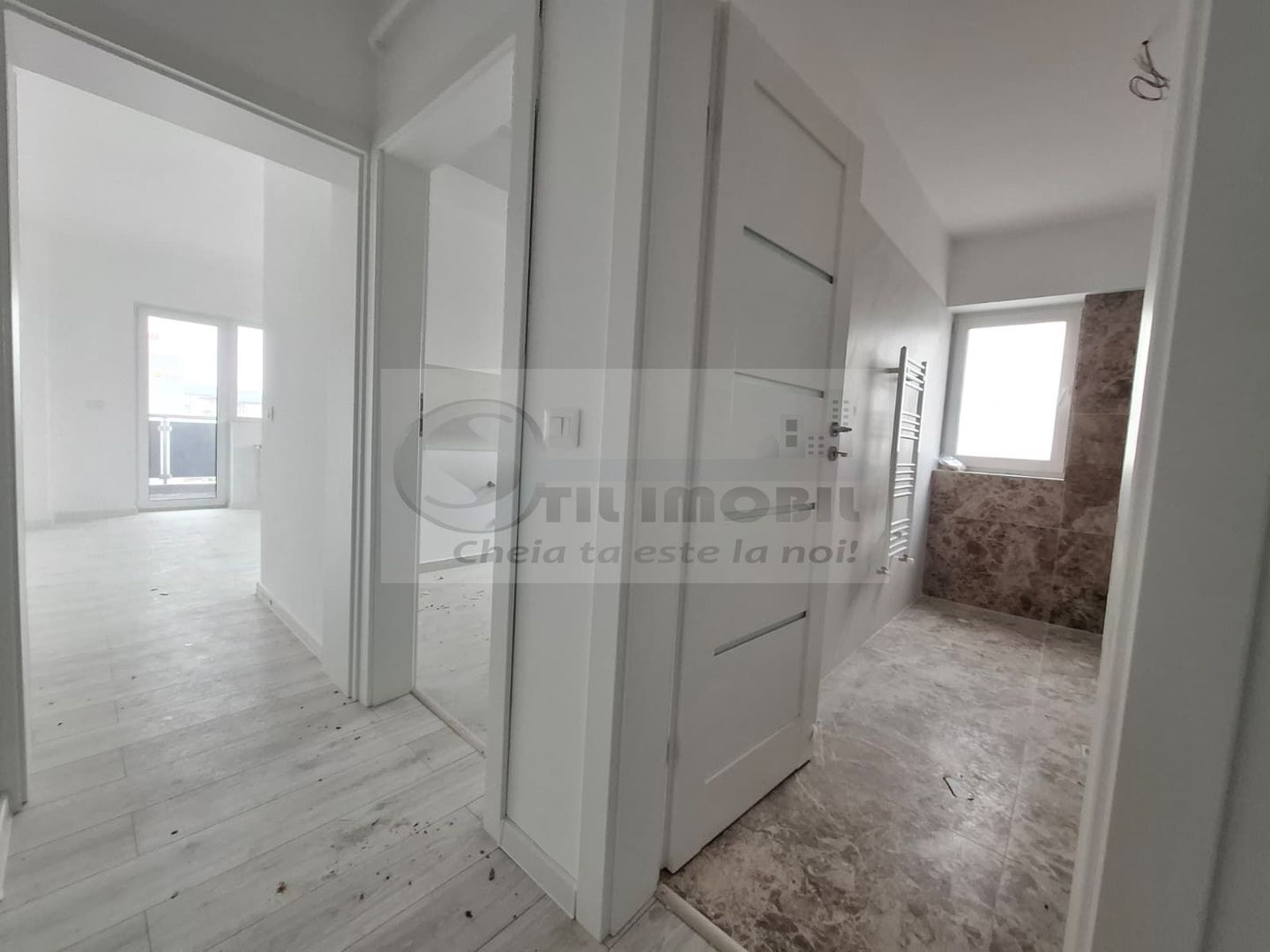 Apartament 1 camera de vanzare in Iasi, Galata, 44,62 mp, baie cu geam - Poză 10