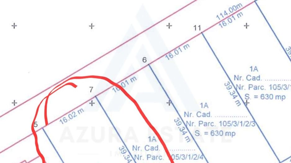 Teren intravilan pentru constructie casa individuala, 630 mp - Poză 5