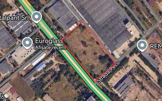 Vand teren intravilan 13629 mp  deschidere 150 ml la Calea Nationala - Poză 2