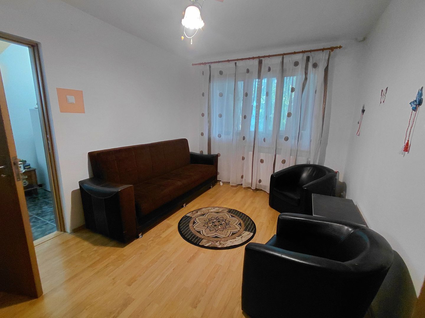 Apartament 2 camere, 45 mp, Micro 40 – Etaj 3/4, centrală termică, balcon - Poză 1