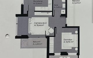 Vanzare apartament 2 camere, zona Soporului/Gheorgheni, imobil nou - Poză 6