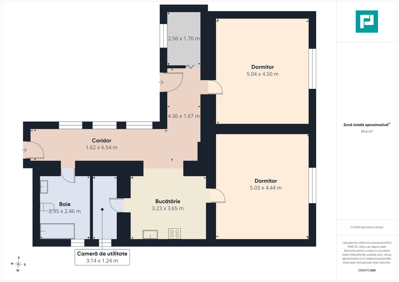 Casă individuală 3 camere,teren de 1500Mp Bătania - Poză 29