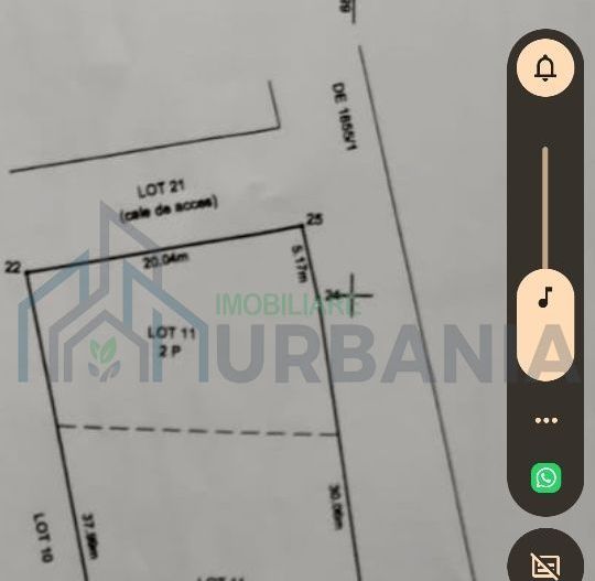 Teren intravilan de vânzare în Valea Lupului, Iași – 754 mp - Poză 4