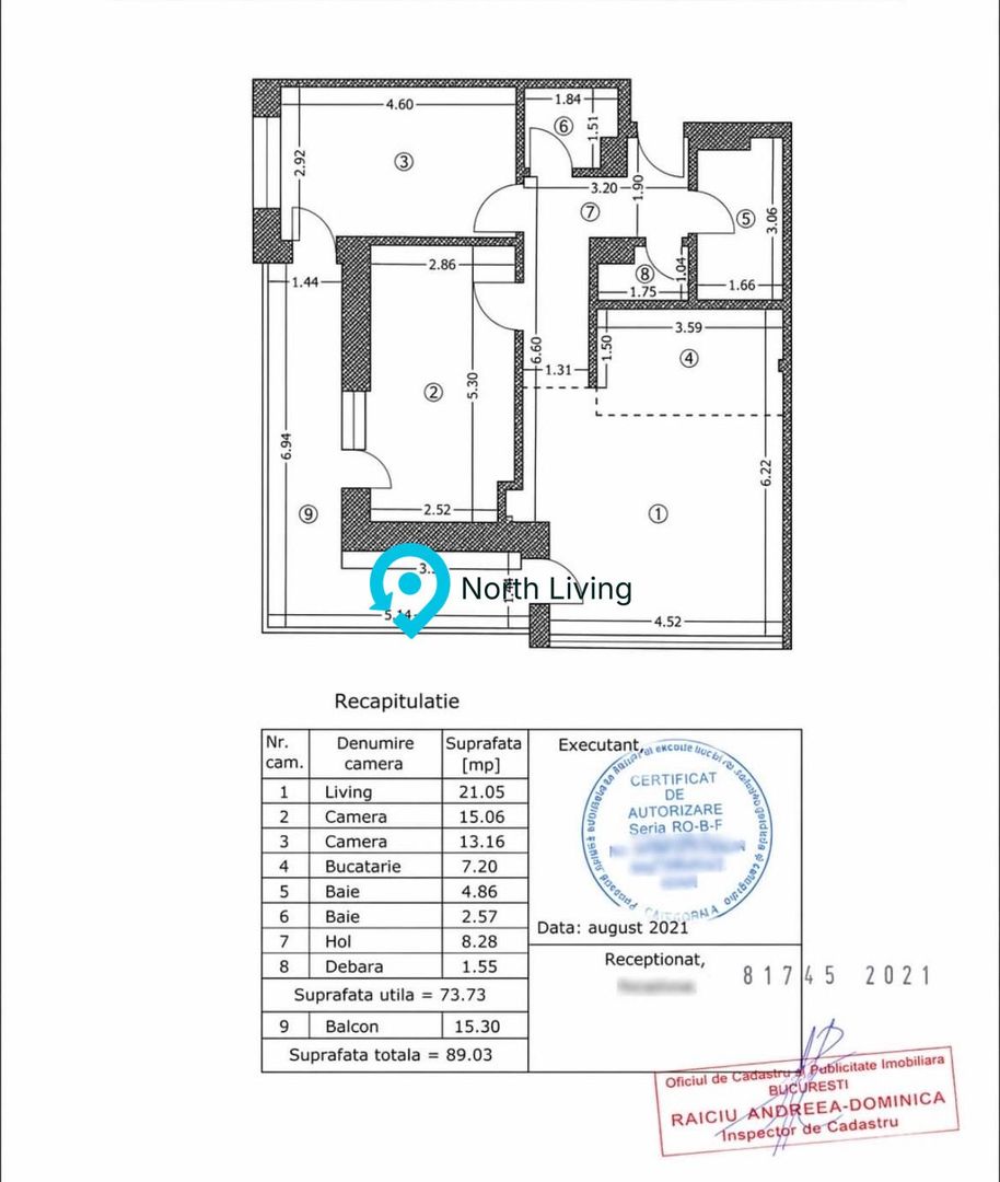 Apartament 3 camere | Titan - Poză 11