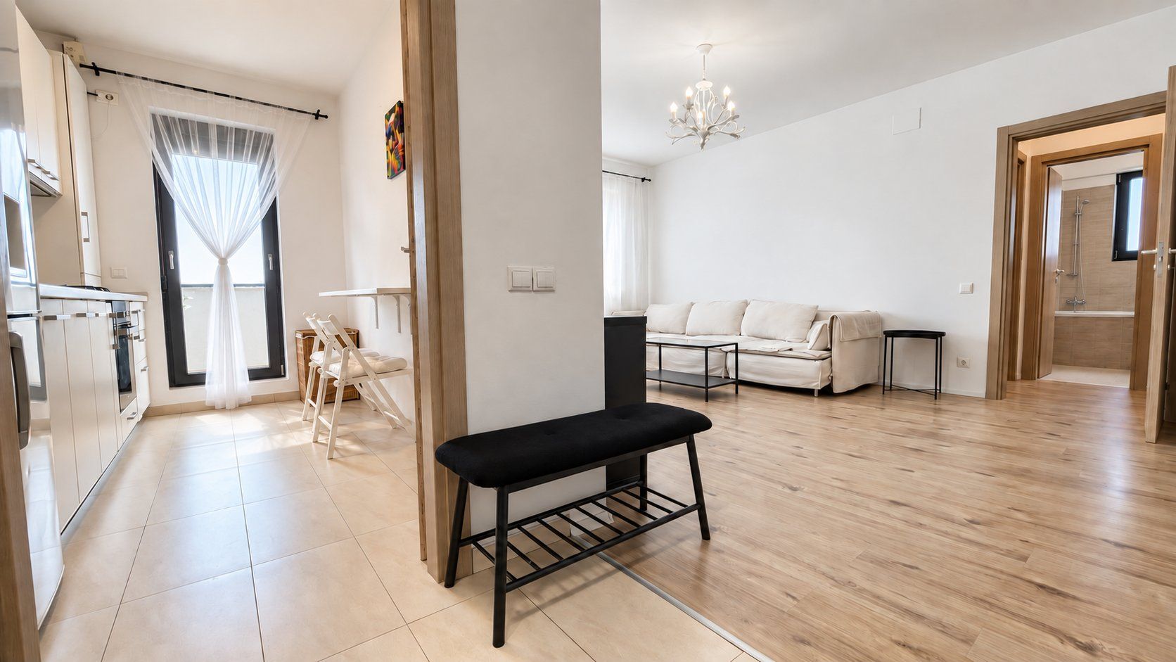 Apartament 2 camere cu vedere spre parc și loc de parcare inclus Greenfield Băneasa - Poză 3