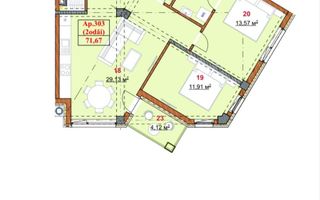 Vânzare, apartament, 2 camere + living, strada Grenoble, Botanica - Poză 4