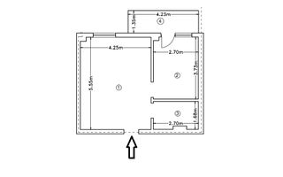 Apartament 2 camere INTABULAT Rediu 79200 euro loc parcare inclus - Poză 8