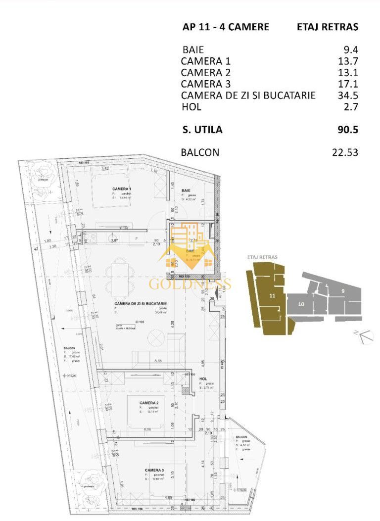 Comision 0| Constructie nZeb 2026| Zona Mihai Viteazu NTT Data Centru - Schiță 5