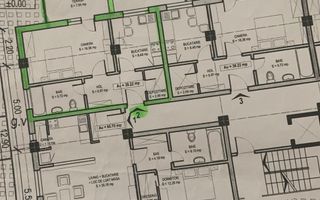 Oportunitate de investitie! Apartament cu 1 camera intr-o zona buna - Schiță 6