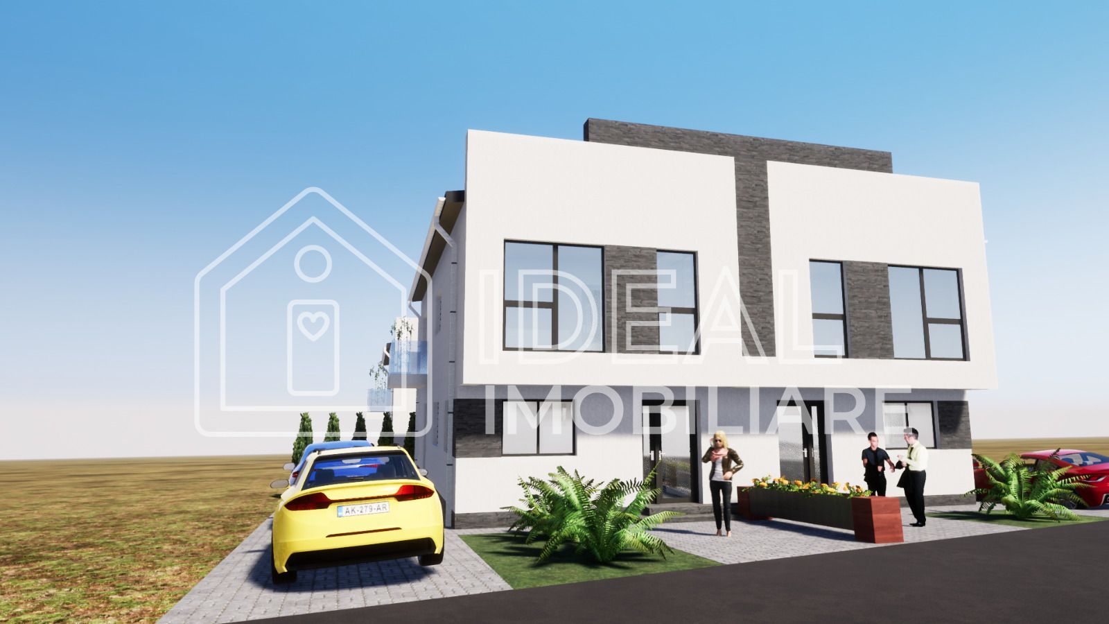 Duplex  Modern cu 4 camere si gradina, zona Casa de Apa - Poză 11