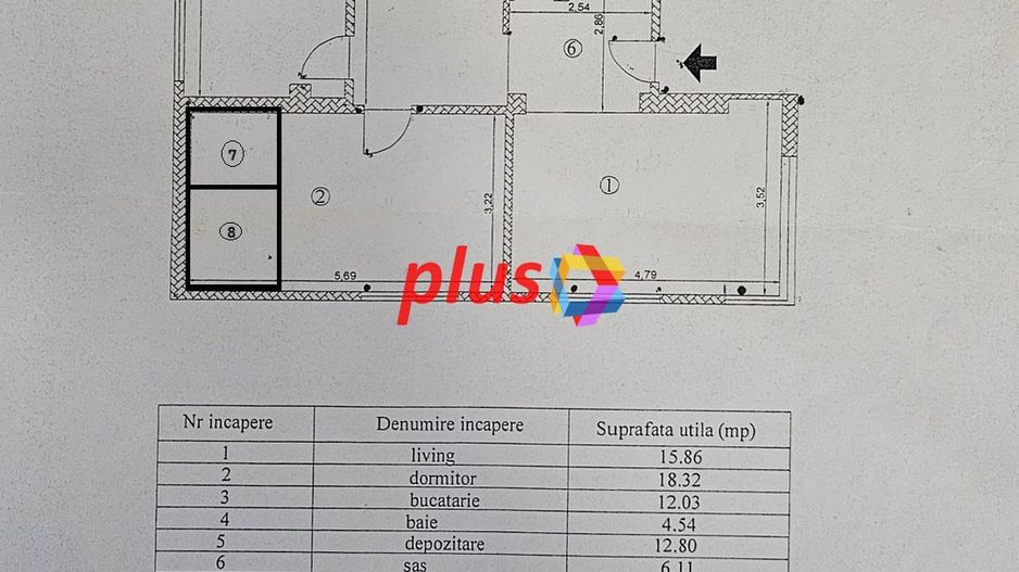 Oportunitate - Apartament cu trei camere in vila, zona Tractorul 70 mp - Poză 28