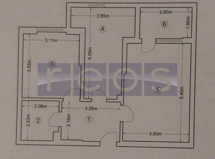DE VANZARE AP 2 CAMERE 60 MP PRELUNGIREA GHENCEA | DECOMANDAT | - Schiță 8