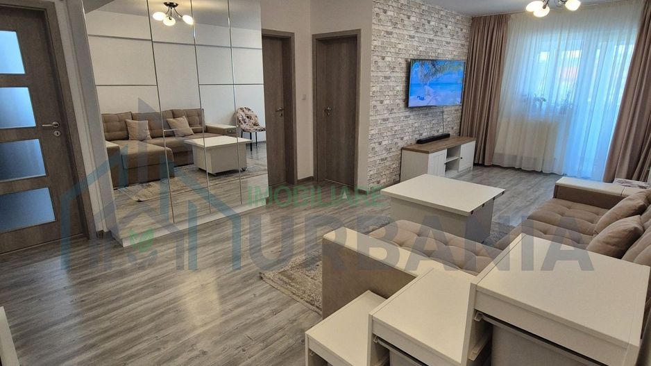 Apartament 2 camere, mobilat și utilat, loc de parcare inclus, 62 mp total, etaj 2, bloc nou, Pepinierii 7, Miroslava - Poză 1