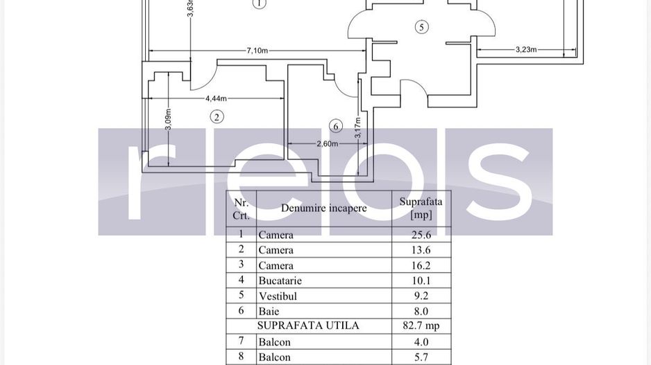 DE TRIMIS CLIENTULUI COLAB   APARTAMENT 4 C -transformat in 3 C- TINERETULUI - Poză 14