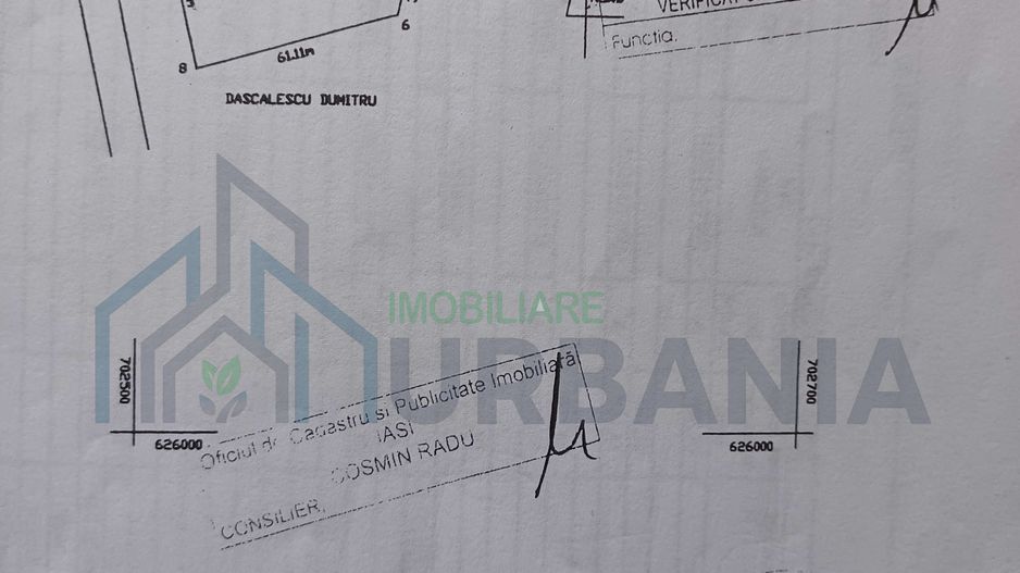 De vanzare teren 1300m patrati in sat Paun,com.Barnova.Pret 14700 euro neg. - Poză 2