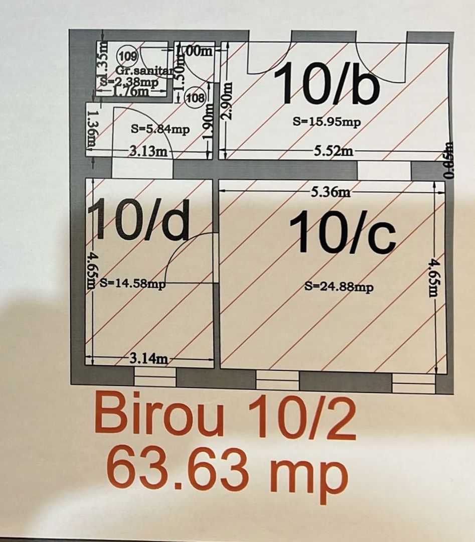 Spațiu Birou - Imobil istoric complet renovat - Poză 22