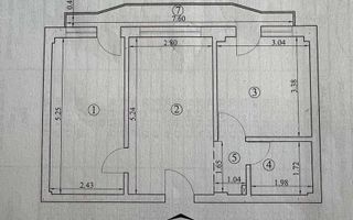 Apartament 3 camere,etaj intermediar,bloc nou,mobilat/utilat zona Galata - Poză 7