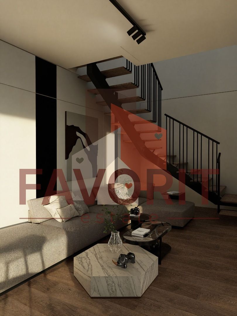 Etaj 2. Apartament pe 2 nivele. 2 bai. 2 locuri de parcare - Poză 15