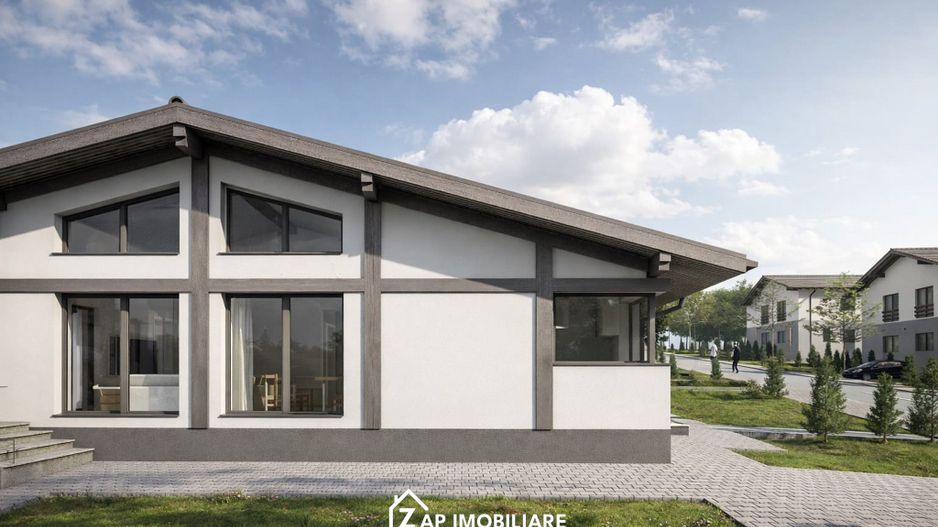 Casă Premium, 1 nivel,  4 camere, 700 mp teren, design modern, Livezeni - Poză 4