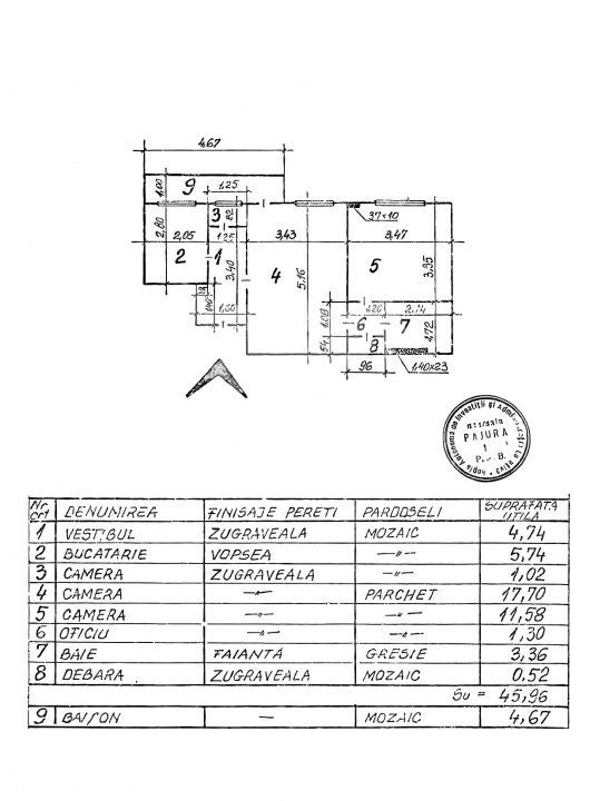 Apartament 2 camere 1 Mai - Poză 9