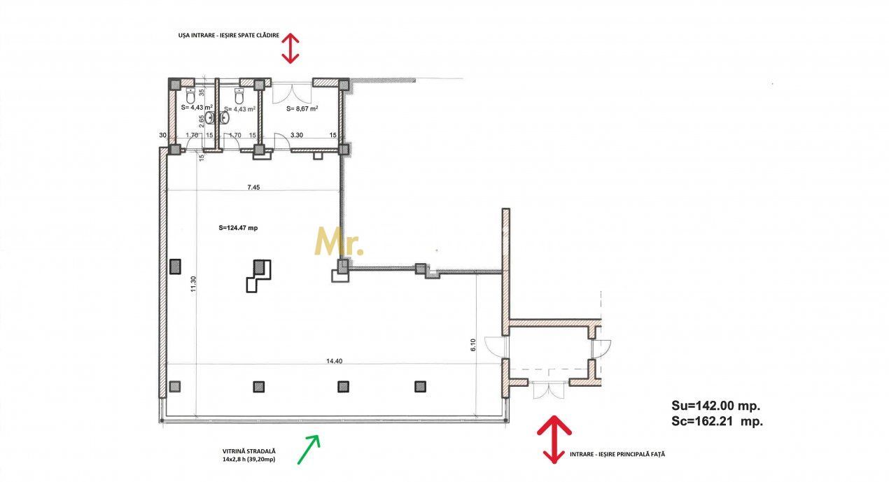 Vânzare/Inchiriere Spațiu Comercial 145,55 mp, Zona Kaufland - Carei - Poză 10