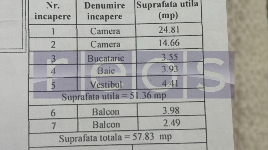 APARTAMENT DE VANZARE BUFTEA CENTRAL 2 CAMERE - Poză 10