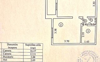 Apartament 2 camere, etaj 3, în inima cartierului Tiglina 2 - Poză 2