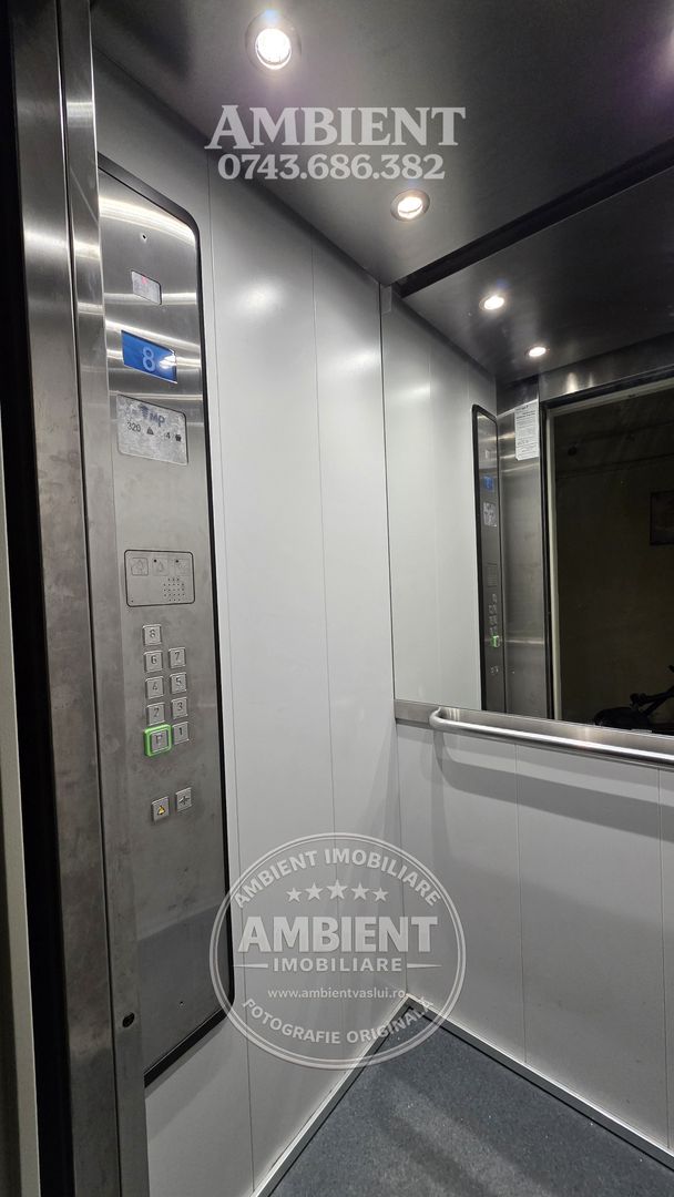 Apartament cu 3 camere, etaj 8, mobilat și utilat, zona GARĂ; - Poză 2