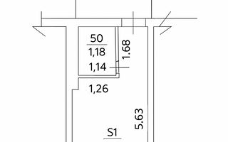 Chirie, spațiu comercial, 20 mp, str. Independenței, Botanica - Schiță 7