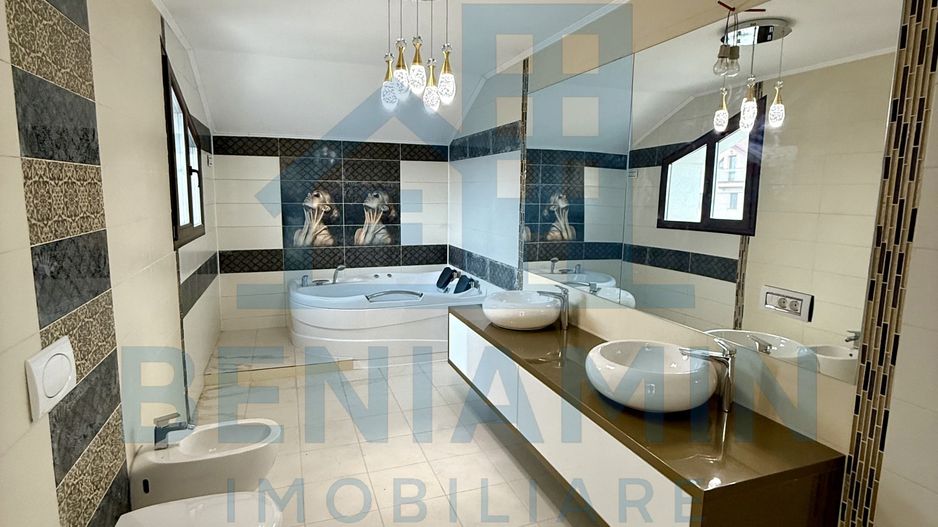 Casa moderna - P+M - 243mp - 500 mp teren - extindere - Damila - Poză 5