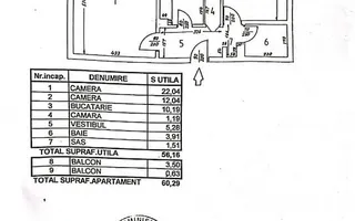 Piața Alba Iulia | 2 camere | 60 mp | Renovat integral - Poză 16