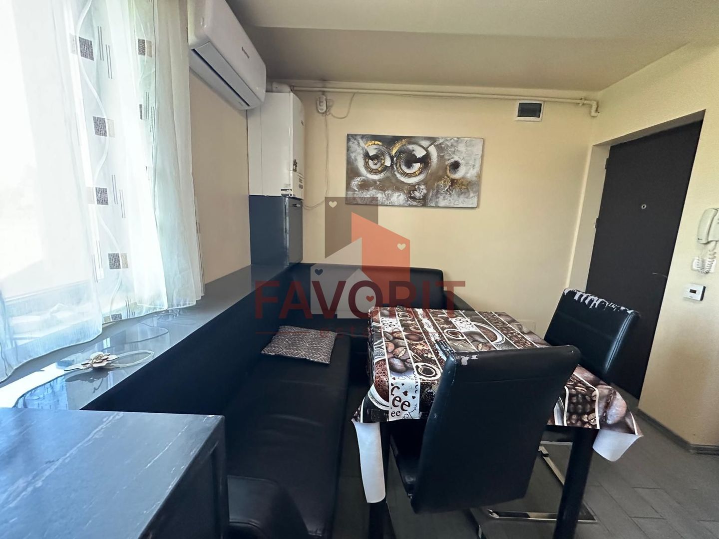2 camere | bloc nou in oras | centrala proprie | etaj intermediar | - Poză 3