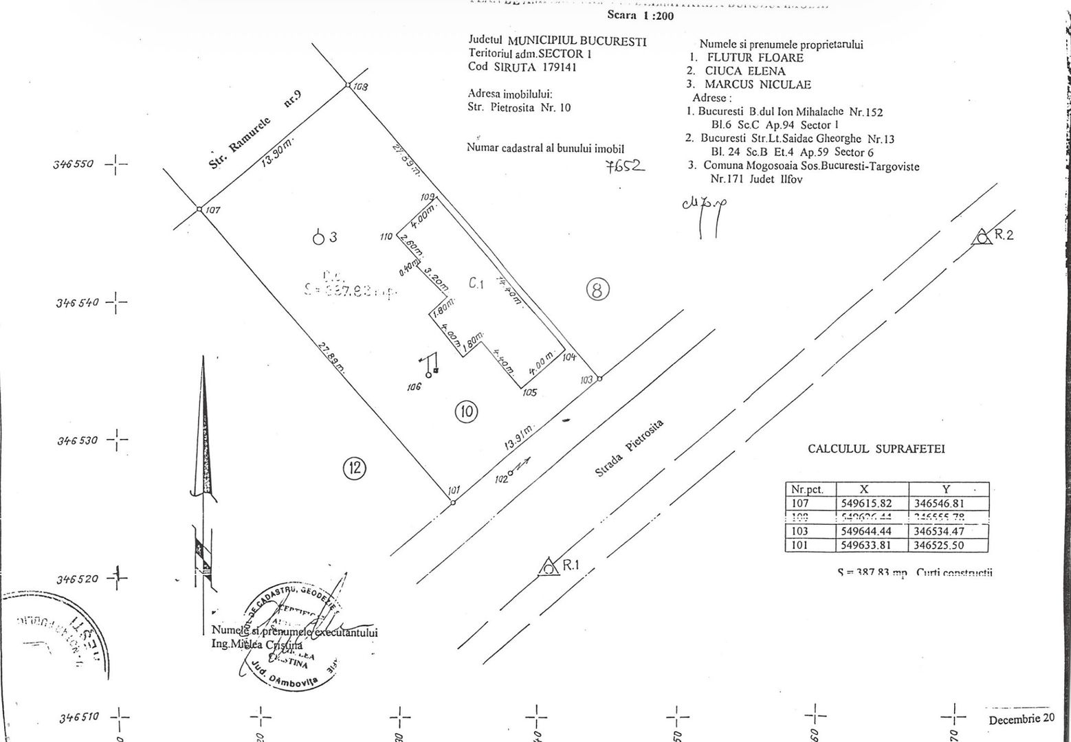 Straulesti - str. Pietrosita nr. 10, Casa demolabila cu teren 388 mp - Poză 12