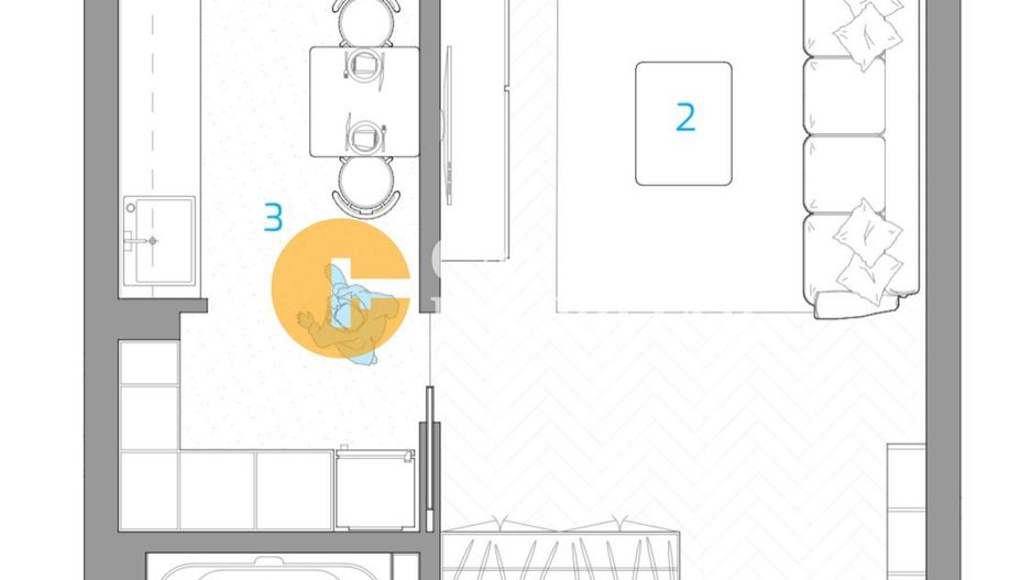 Apartament 1 Camera - Bloc Nou 2023 - Zona Rond Vechi Nicolina - Poză 2