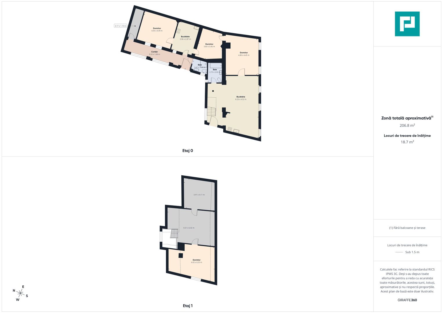 Două case, curte mare, lângă Castelul Huniazilor - Poză 25