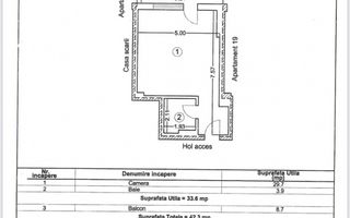 Stațiunea Mamaia- Casa Del Mar -Garsoniere mobilata si utilata complet - Poză 26