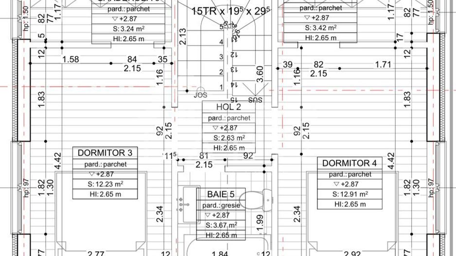 🏡 Case tip triplex de vânzare | 110 mp | Garaj | 126.000 € - Poză 13