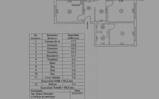 Apartament 4 camere. Zona Brancoveanu. - Poză 8
