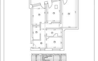 Tomis Nord - Vanzare apartament decomandat cu 3 camere, bloc nou. - Poză 26