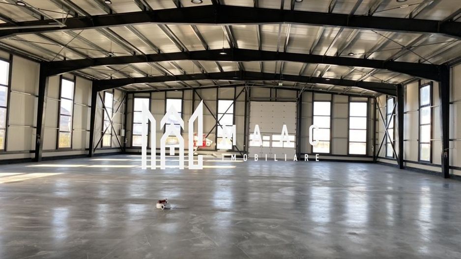 Hală logistică I 1200 mp I Acces TIR I Birouri I Tălmaciu - Poză 1