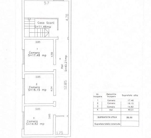 Apartament spațios cu 3 camere – doar 110.000 €! - Poză 7