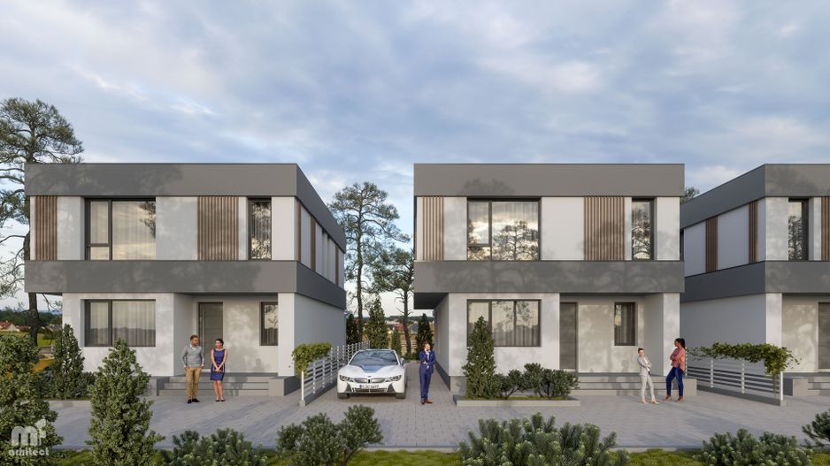 Casa P+1 | Sistem Fotovoltaic 8KW | Green House - Poză 1