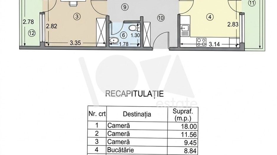 De vânzare: apartament 3 camere mobilat-utilat Militari-piata Gorjului - Poză 14