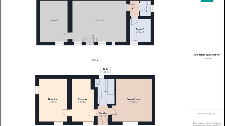 Apartament 2 niveluri strada Mihai Eminescu - Poză 23