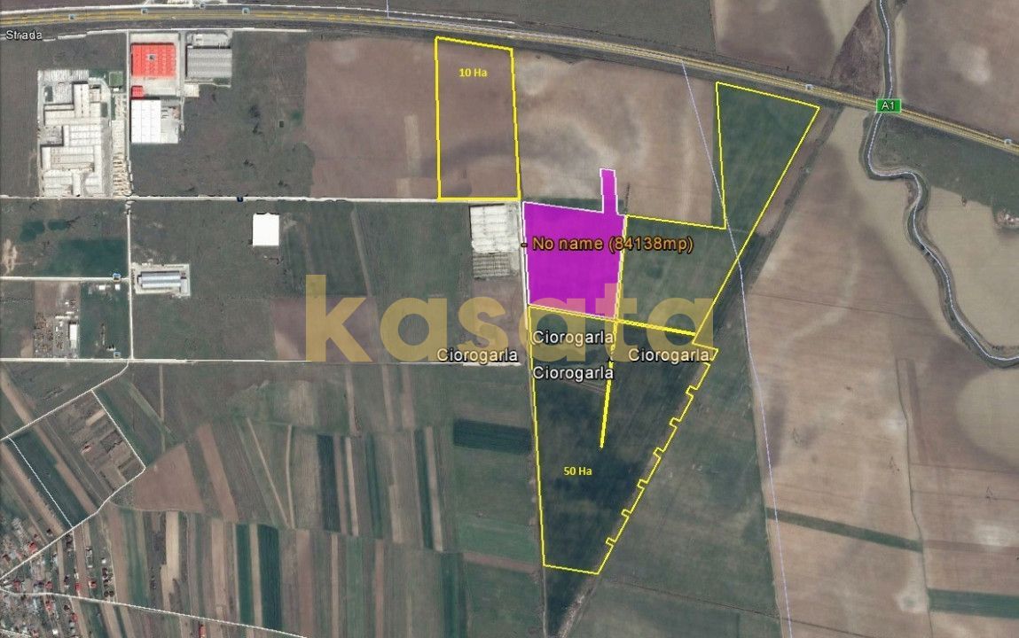 Teren Industrial de Vânzare – Km 21, Autostrada București - Pitești - Poză 1